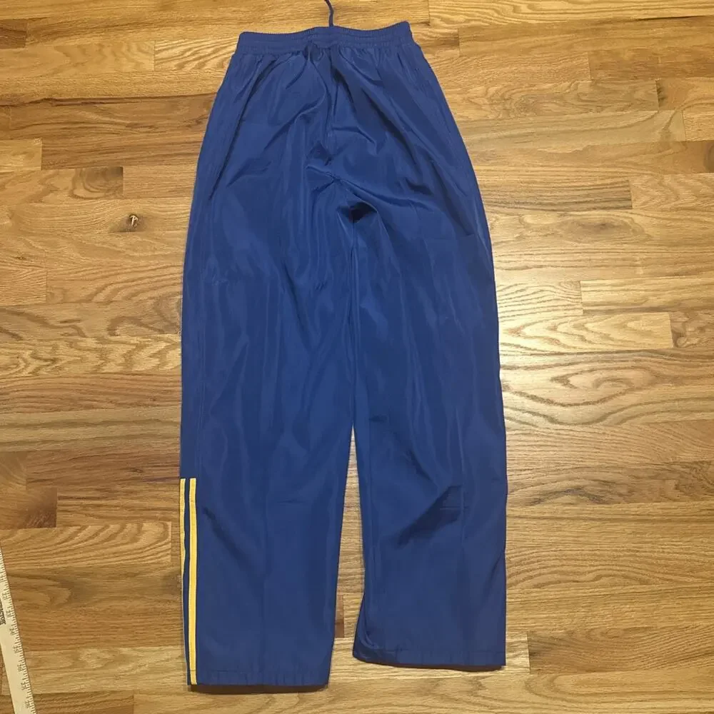 VTG Adidas Ukraine Olympics Blue Yellow Windbreaker Track Suit Size XLarge READ